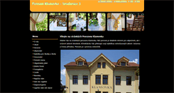 Desktop Screenshot of klamovka-stradonice.cz